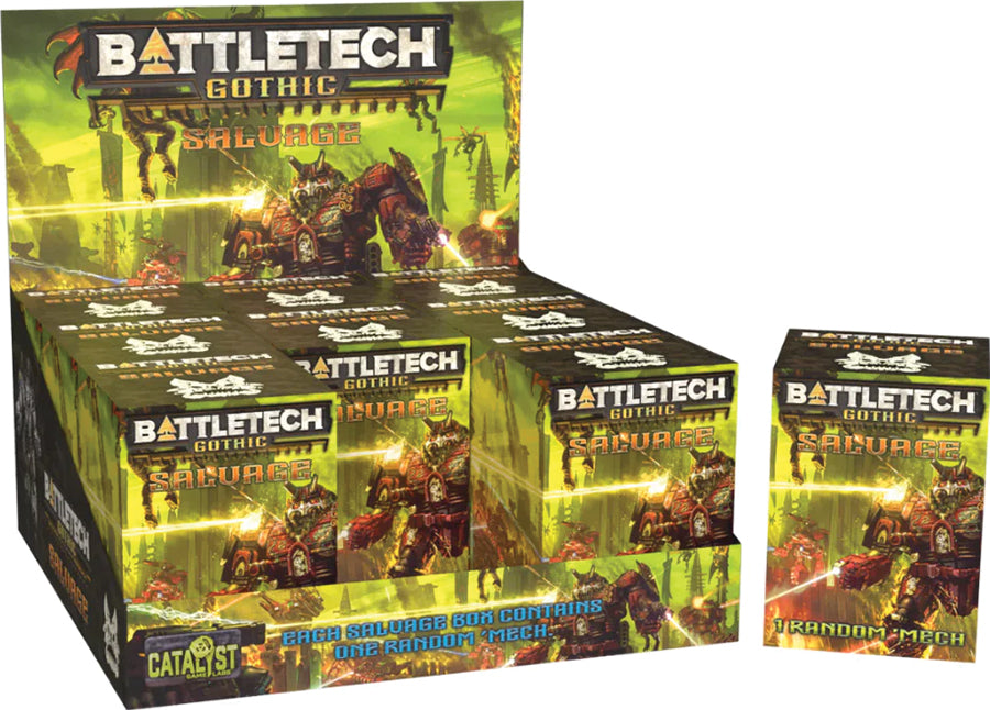 BattleTech: Salvage Box Miniatures Catalyst Game Labs