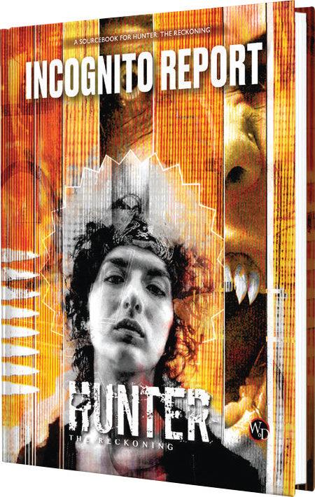 Hunter The Reckoning RPG: Incognito Report Sourcebook Role Playing Games Renegade Game Studios