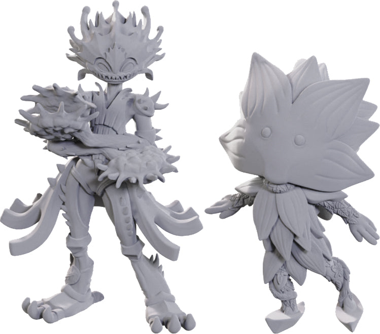 Pathfinder Battles Deep Cuts: Lotus Leshy and Flytrap Leshy Miniatures WizKids
