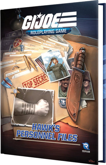 G.I. JOE: RPG - Hawk's Personnel Files Sourcebook Renegade Game Studios GI JOE RPG Hawk's Files