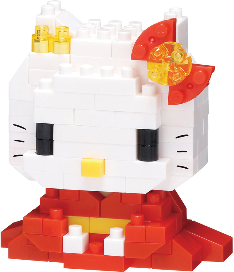 Nanoblock: Sanrio - Hello Kitty in Kimono Toys Bandai NB Hello Kitty in Kimono