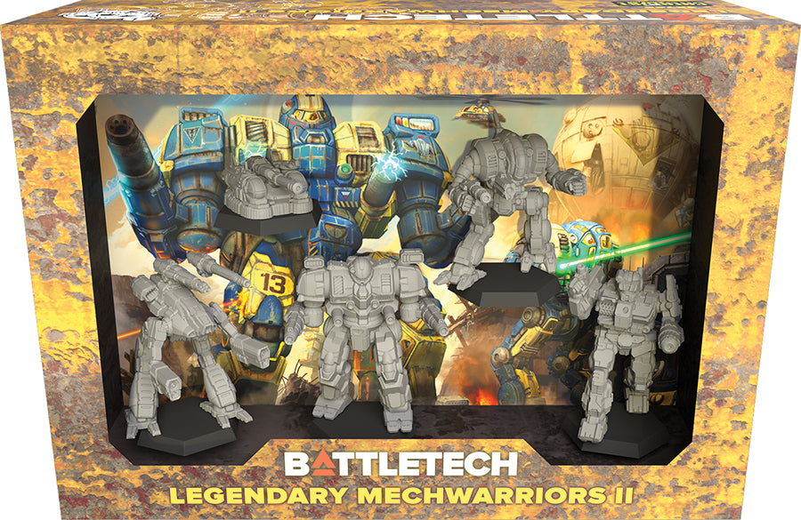 BattleTech Mercenaries ForcePack: Legendary MechWarriors II Miniatures Catalyst Game Labs