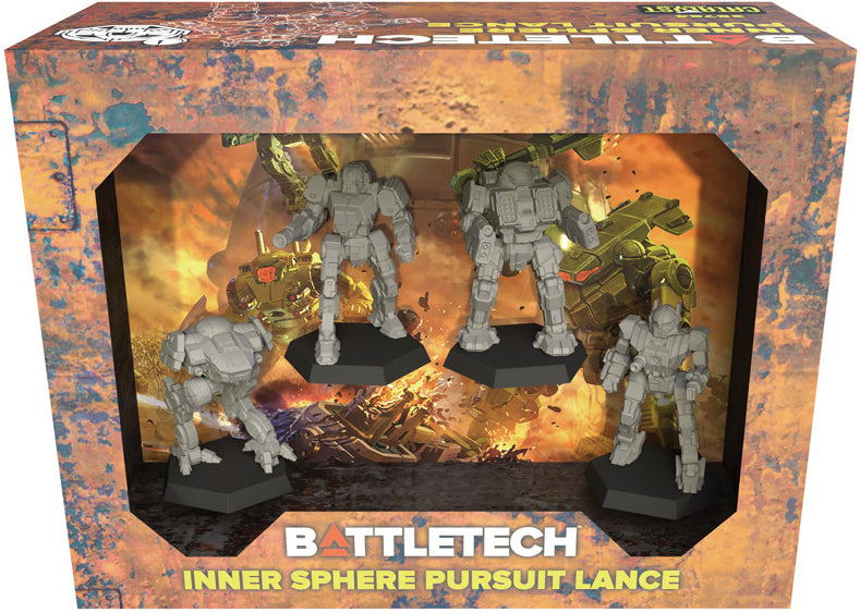 BattleTech Mercenaries ForcePack: Inner Sphere Pursuit Lance Miniatures Catalyst Game Labs