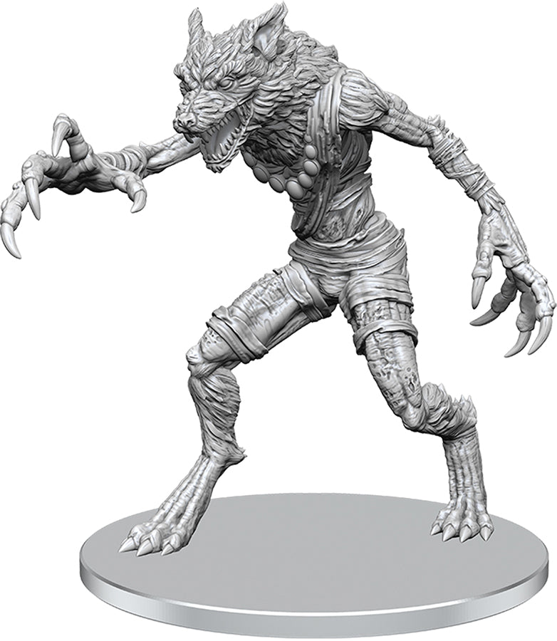 Pathfinder Battles Deep Cuts Unpainted Miniatures: Meladaemon (Famine Daemon) Miniatures WizKids NPC Meladaemon
