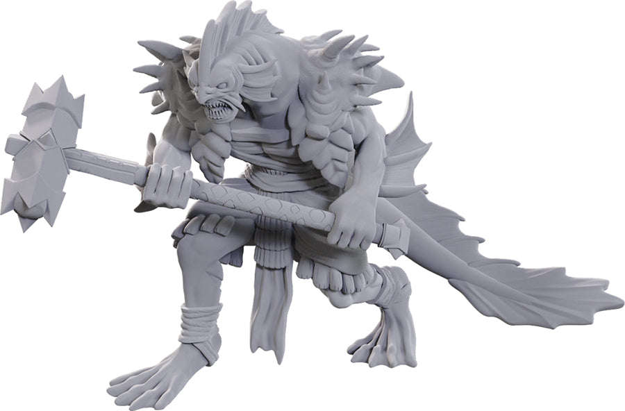 D&D Nolzur's Marvelous Miniatures: Sahuagin Coral Smasher Miniatures WizKids