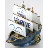 One Piece Grand Ship Collection Model Kit: Marine Warship Toys Bandai