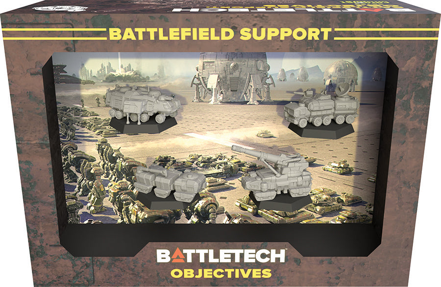 BattleTech Mercenaries ForcePack: Battlefield Support Objectives Miniatures Catalyst Game Labs