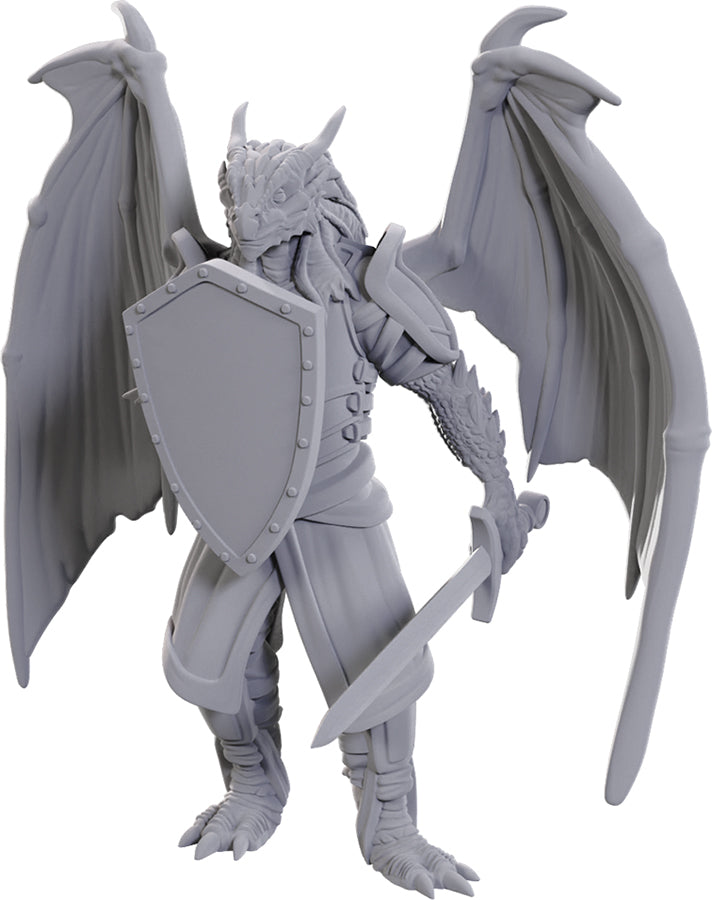 D&D Nolzur's Marvelous Miniatures: Dragonborn of Bahamut Miniatures WizKids