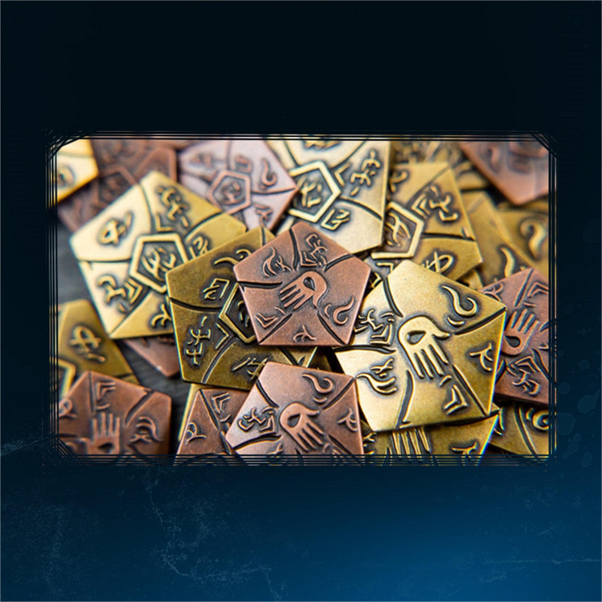 Sleeping Gods Metal Coins Supplies Red Raven Games