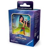 Disney Lorcana Deck Box 80: Fabled (2 options) Supplies Ravensburger DB FAB Mulan