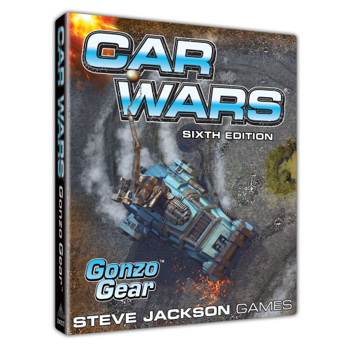 Car Wars 6th Edition: Gonzo Gear Miniatures Steve Jackson Games   