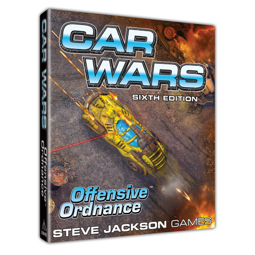Car Wars 6th Edition: Offensive Ordnance Miniatures Steve Jackson Games   