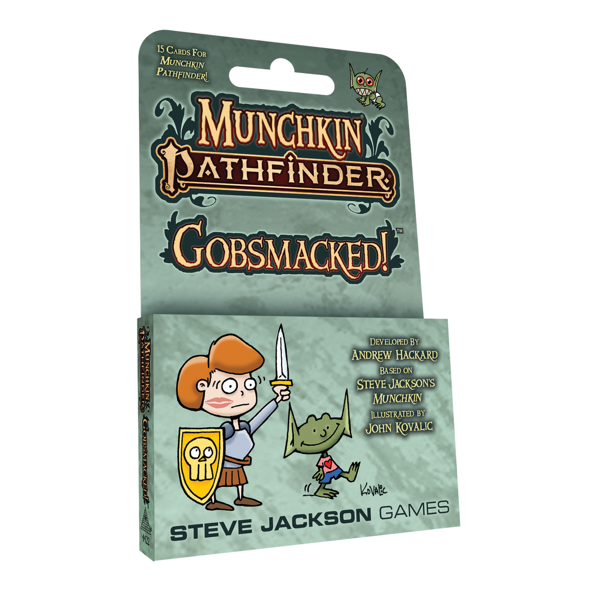Munchkin Pathfinder: Gobsmacked! Card Games Steve Jackson Games   