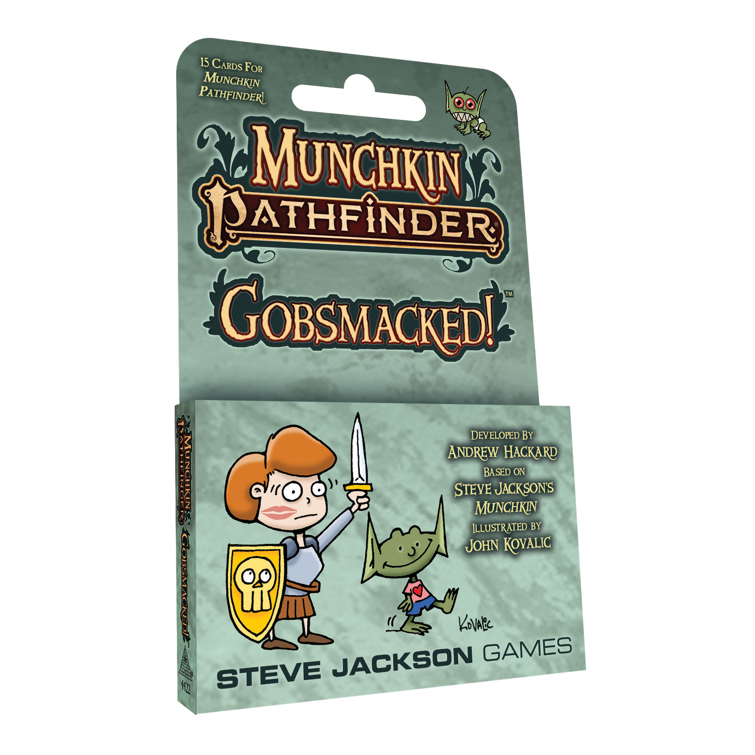 Munchkin Pathfinder: Gobsmacked! Card Games Steve Jackson Games   