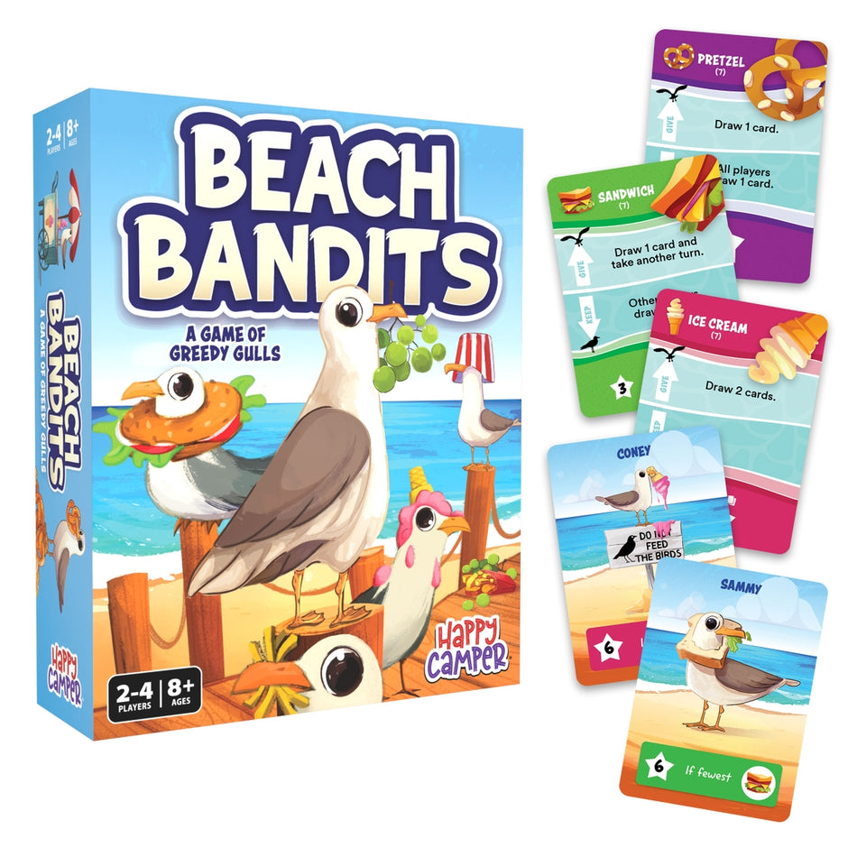 Beach Bandits - Seagull Card Game
