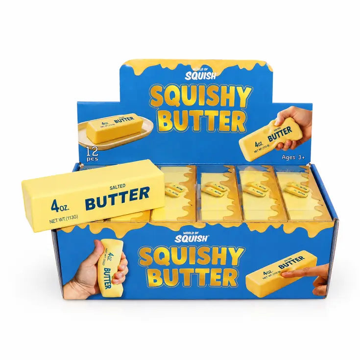 5.7" Slow Rise Squishy Butter - World of Squish Toys World of Squish