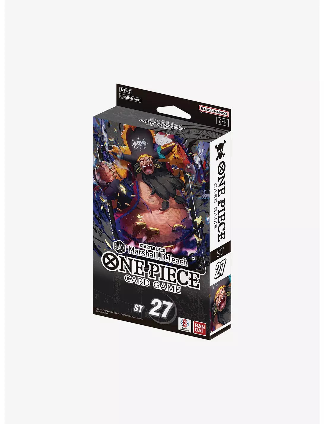 One Piece TCG [ST27] Black Marshall.D.Teach Starter Deck Trading Card Games Bandai