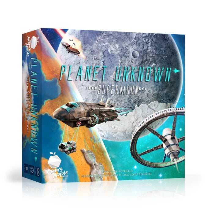 Planet Unknown: Supermoon Board Games Adam's Apple Games
