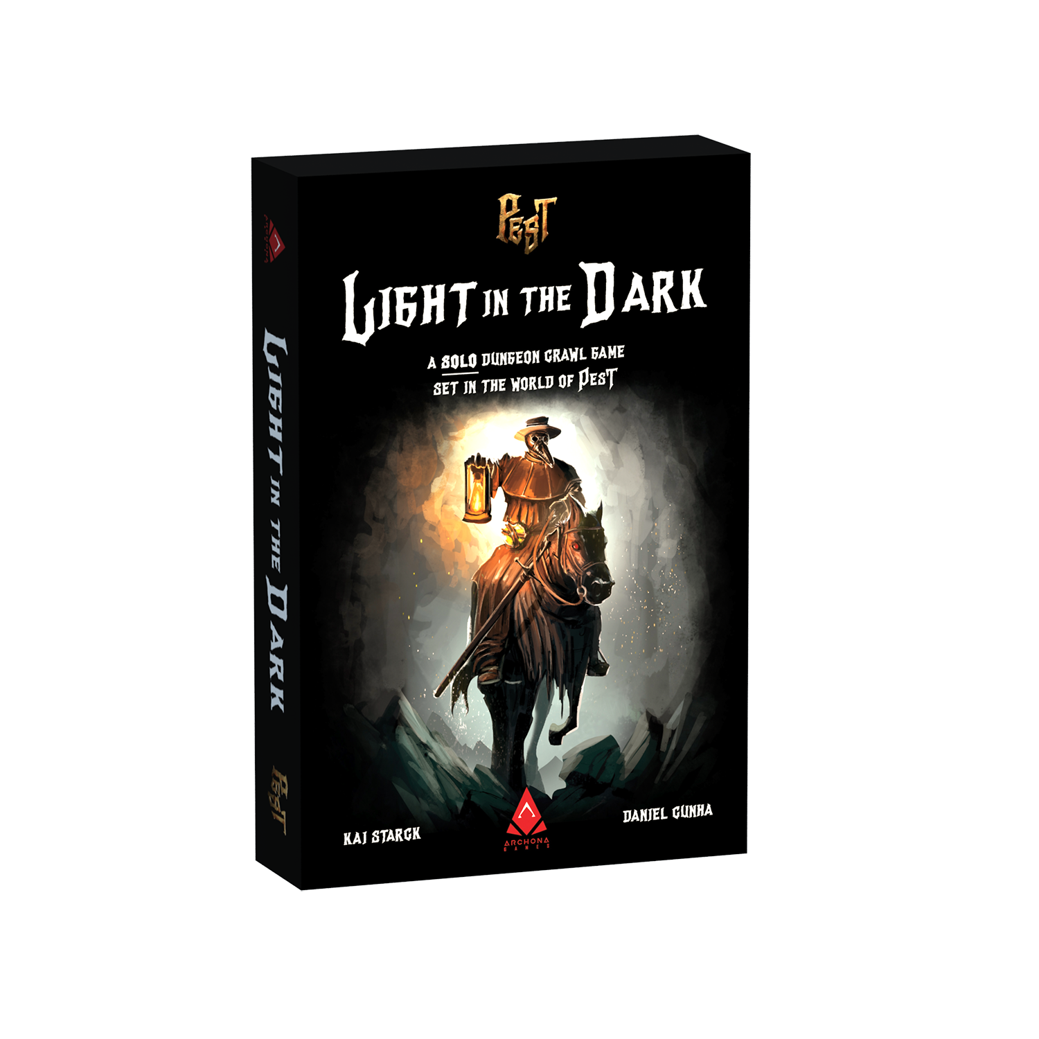 Light in the Dark - A Pest Solo Dungeon Crawl Board Games Archona Games   