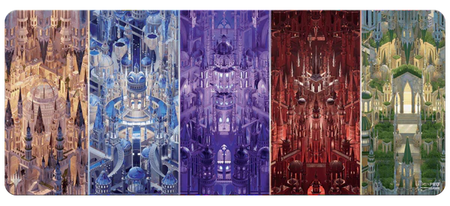 MTG Murders at Karlov Manor Playmats (17 options) Supplies Ultra Pro PM MKM 6ft Impossible Lands  