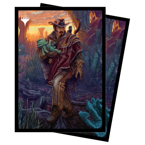 MTG Outlaws of Thunder Junction Deck Protector Sleeves (10 options) Supplies Ultra Pro DP OTJ Yuma  