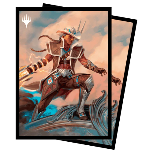 MTG Outlaws of Thunder Junction Deck Protector Sleeves (10 options) Supplies Ultra Pro DP OTJ Annie Flash  