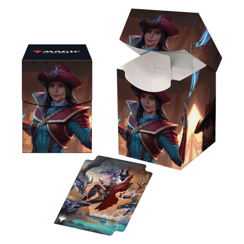 MTG Outlaws of Thunder Junction Deck Box (12 options) Supplies Ultra Pro DB OTJ Stella Lee  