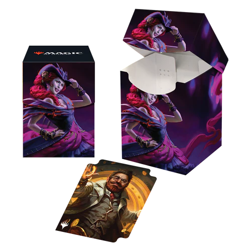 MTG Outlaws of Thunder Junction Deck Box (12 options) Supplies Ultra Pro DB OTJ Olivia  