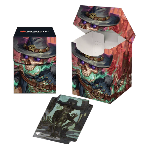MTG Outlaws of Thunder Junction Deck Box (12 options) Supplies Ultra Pro DB OTJ Tinybones  