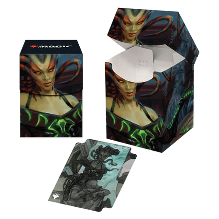 MTG Outlaws of Thunder Junction Deck Box (12 options) Supplies Ultra Pro DB OTJ Vraska  