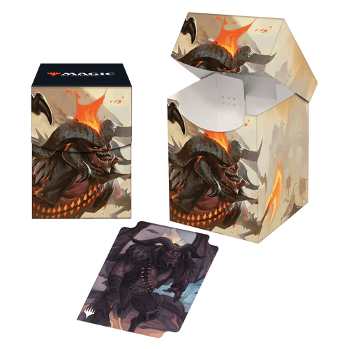 MTG Outlaws of Thunder Junction Deck Box (12 options) Supplies Ultra Pro DB OTJ Rakdos  