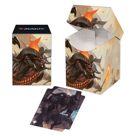 MTG Outlaws of Thunder Junction Deck Box (12 options) Supplies Ultra Pro DB OTJ Rakdos  