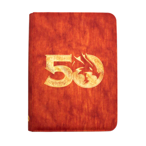 D&D 50th Anniversary Book Folio Supplies Ultra Pro   