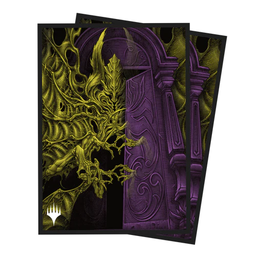 MTG Duskmourn 100ct Deck Protectors (9 options) Supplies Ultra Pro DP DSK Valgavoth Alt  