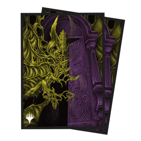 MTG Duskmourn 100ct Deck Protectors (9 options) Supplies Ultra Pro DP DSK Valgavoth Alt  