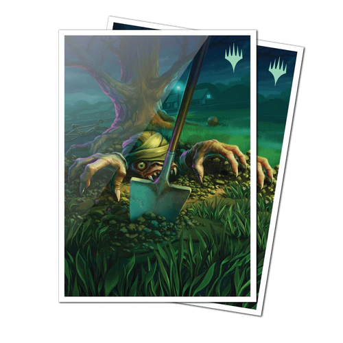 MTG Duskmourn 105ct Apex Deck Protectors (2 options) Supplies Ultra Pro APX DSK Exhume