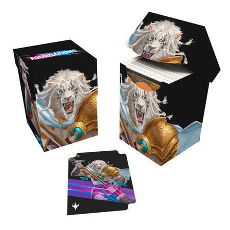 MTG Foundations 100+ Deck Box (2 options) Supplies Ultra Pro DB FDN Ajani  