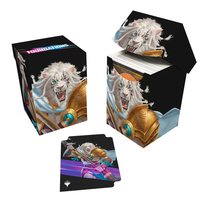 MTG Foundations 100+ Deck Box (2 options) Supplies Ultra Pro DB FDN Ajani  