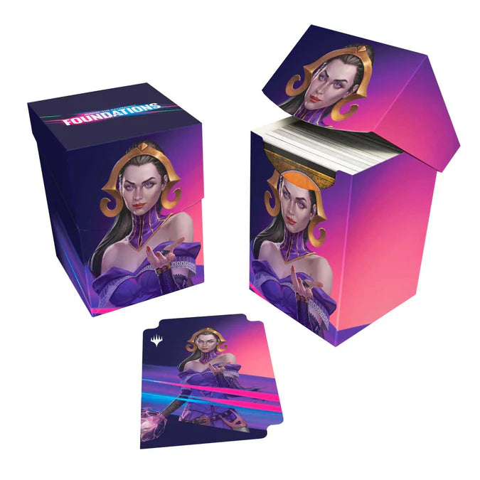 MTG Foundations 100+ Deck Box (2 options) Supplies Ultra Pro DB FDN Liliana  
