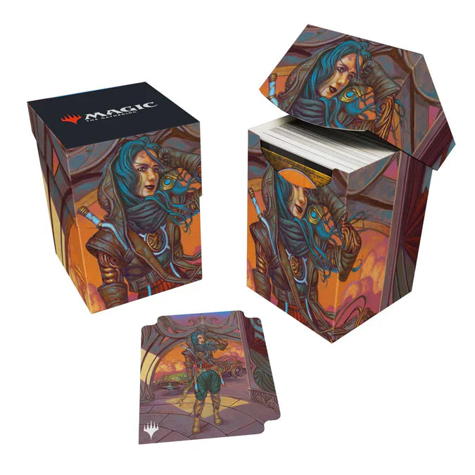 MTG Aetherdrift 100+ Deck Box (6 options) Supplies Ultra Pro DB DFT Sita Varma