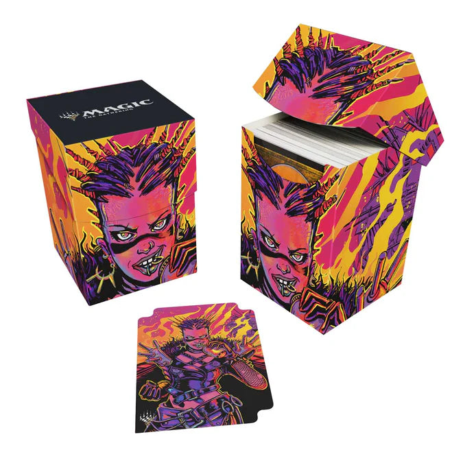 MTG Aetherdrift 100+ Deck Box (6 options) Supplies Ultra Pro DB DFT Far Fortune