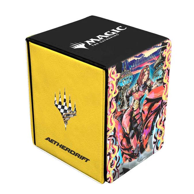 MTG Aetherdrift Alcove Flip Deck Box Supplies Ultra Pro