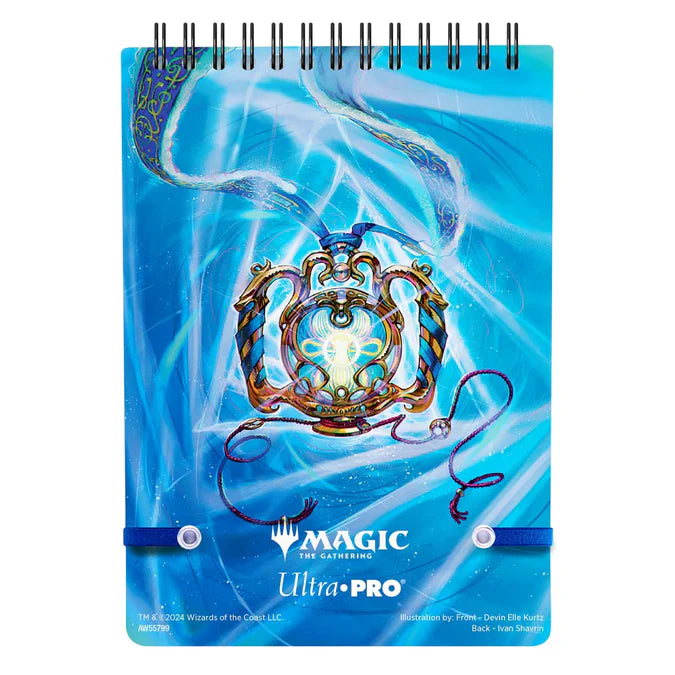 MTG Aetherdrift Spiral Life Pad Supplies Ultra Pro