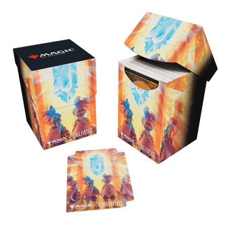 MTG Final Fantasy 100+ Deck Box (13 options) Supplies Ultra Pro DB FIN Crystal's Chosen