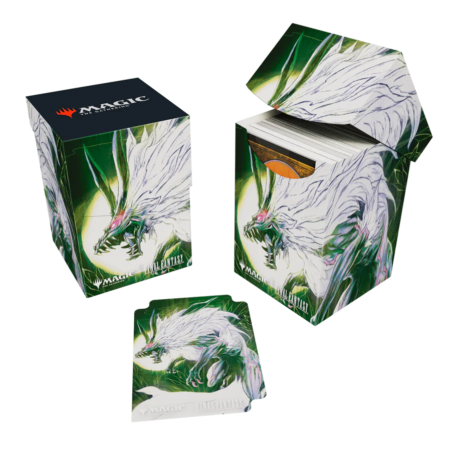 MTG Final Fantasy 100+ Deck Box (13 options) Supplies Ultra Pro DB FIN Summon Fenrir