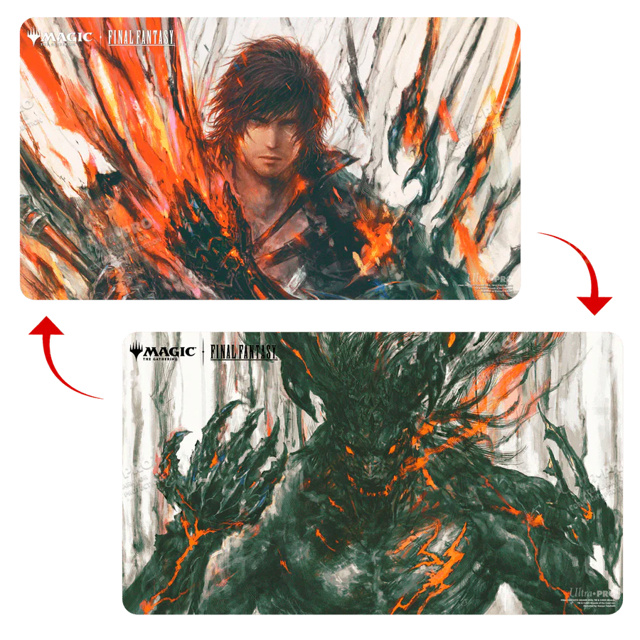 MTG Final Fantasy Playmat (28 options) Supplies Ultra Pro PM FIN Clive/Ifrit DS