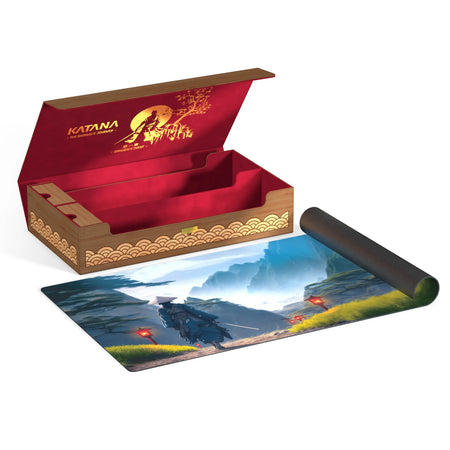 Ultimate Guard Shogun's Journey Part 1 Samurai's Chest Omnihive 1000+ and Playmat Supplies Ultimate Guard   