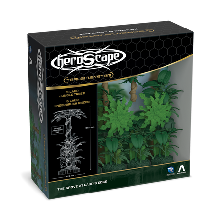 Heroscape: The Grove at Laur’s Edge Terrain Expansion Miniatures Renegade Game Studios Heroscape Laur's Edge  