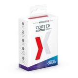 Ultimate Guard Cortex Sleeves - Standard Size 100ct (18 options) Supplies Ultimate Guard Cortex STD Matte Red 