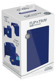 Ultimate Guard Flip'n'Tray Deck Box (17 options) Supplies Ultimate Guard FlipTray 100+ Blue 